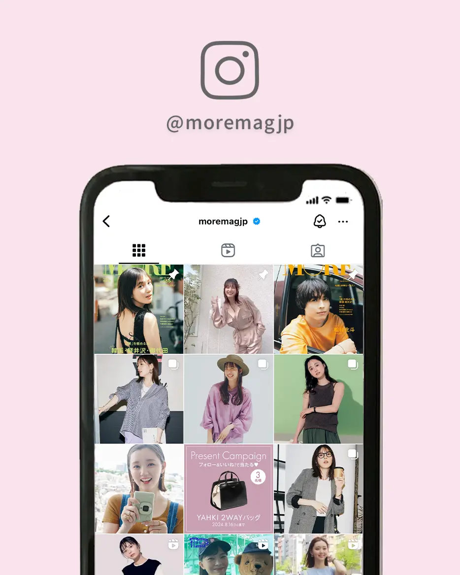 Instagram @moremagjp