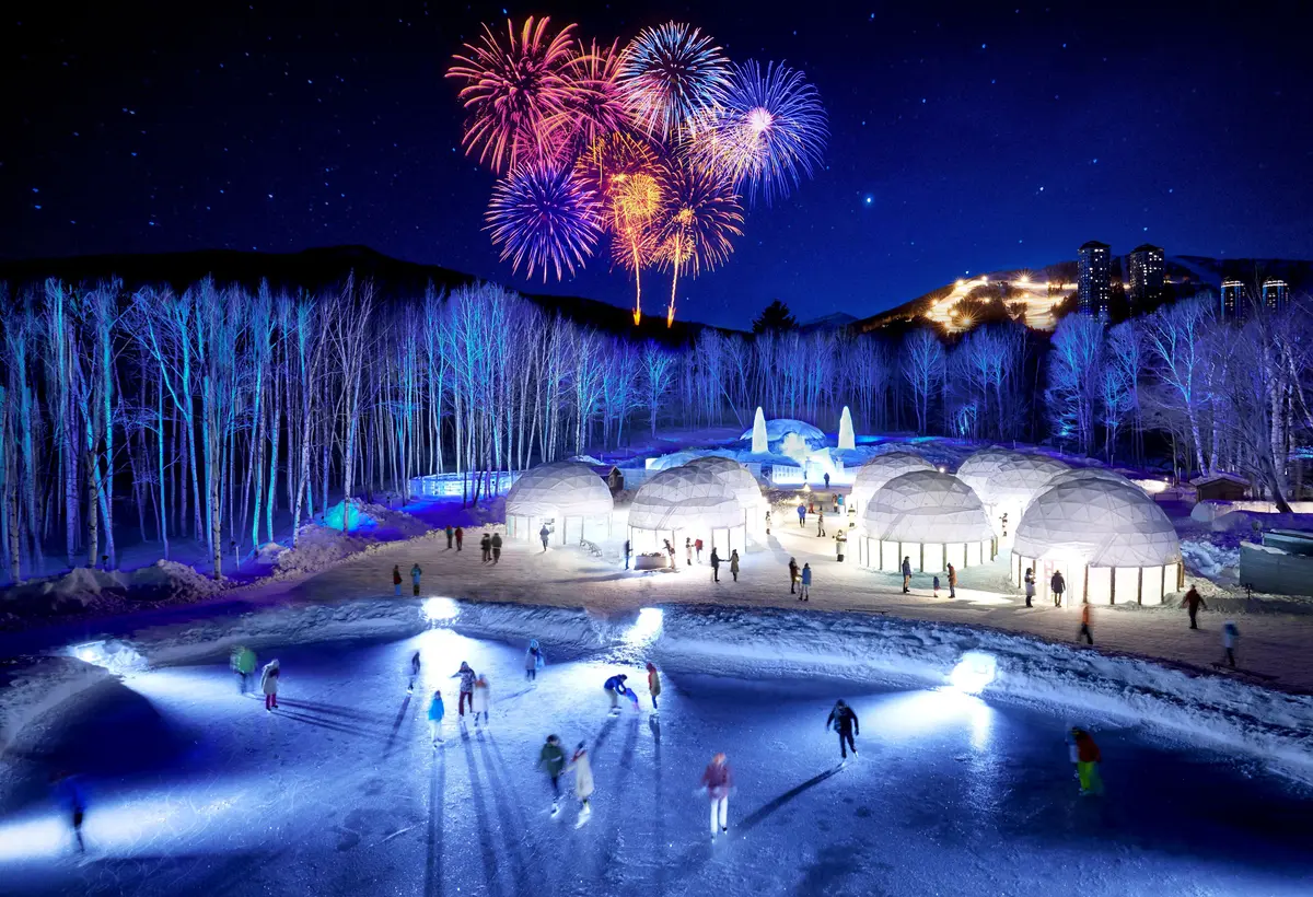 「トマム」アイスヴィレッジ全景