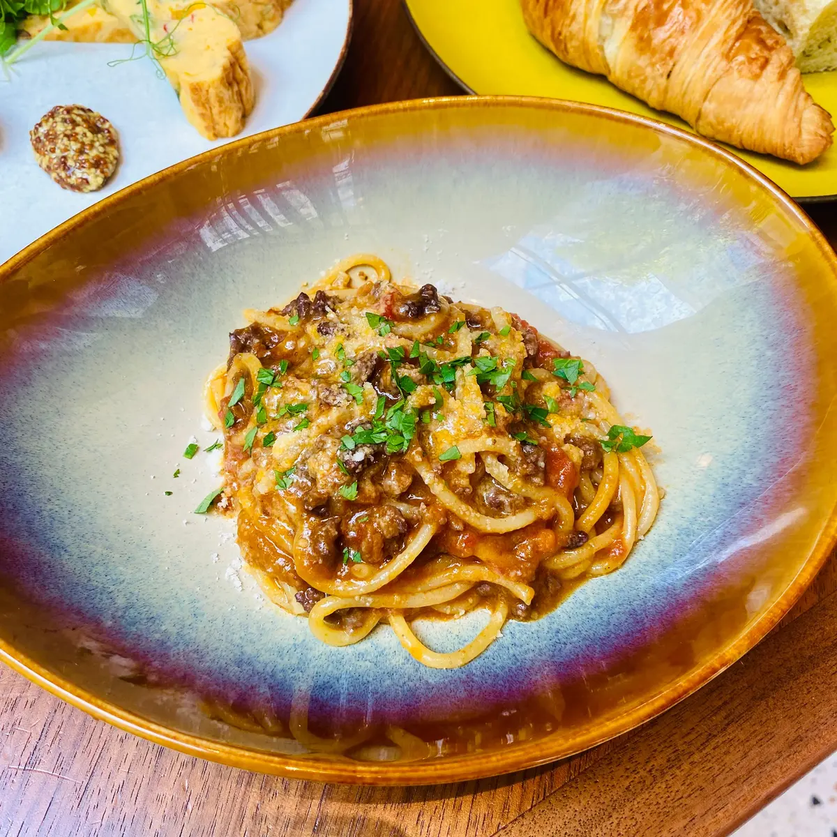 和牛粗挽き肉のボロネーゼ