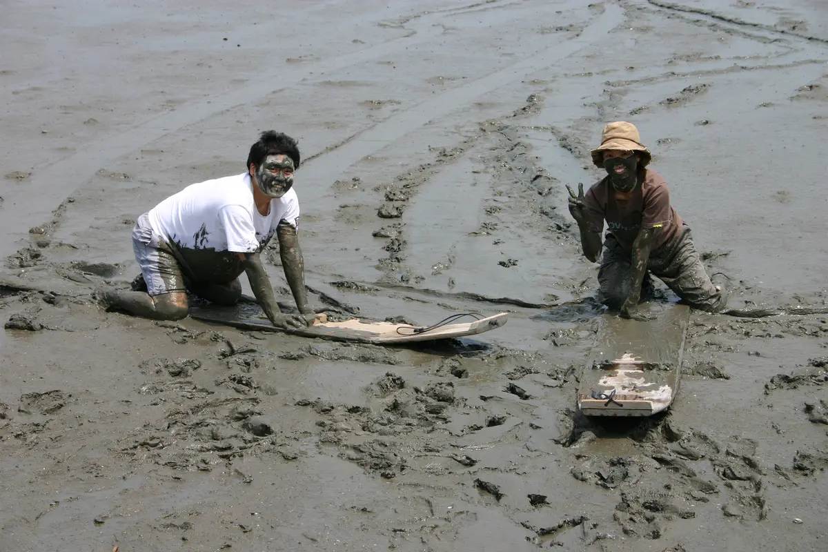 佐賀県　鹿島市　干潟　体験
