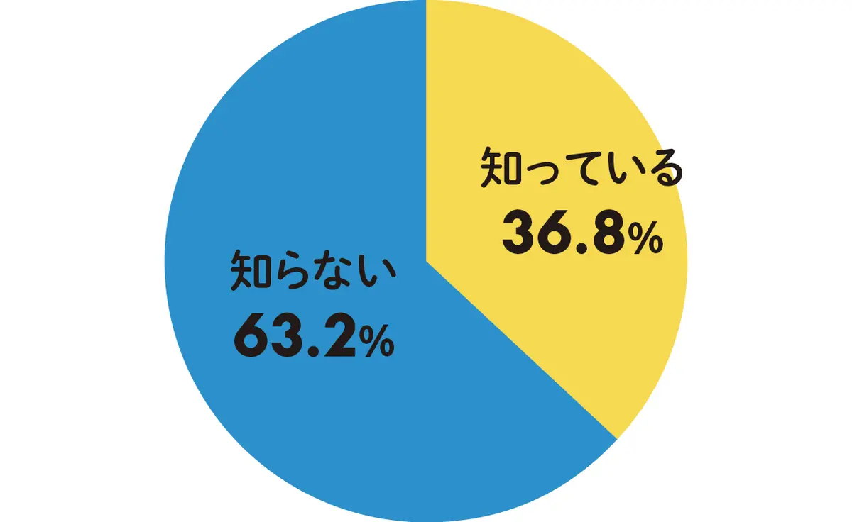 同性婚アンケート結果の円グラフ　どんな論点で議論されているか知らない63.2％