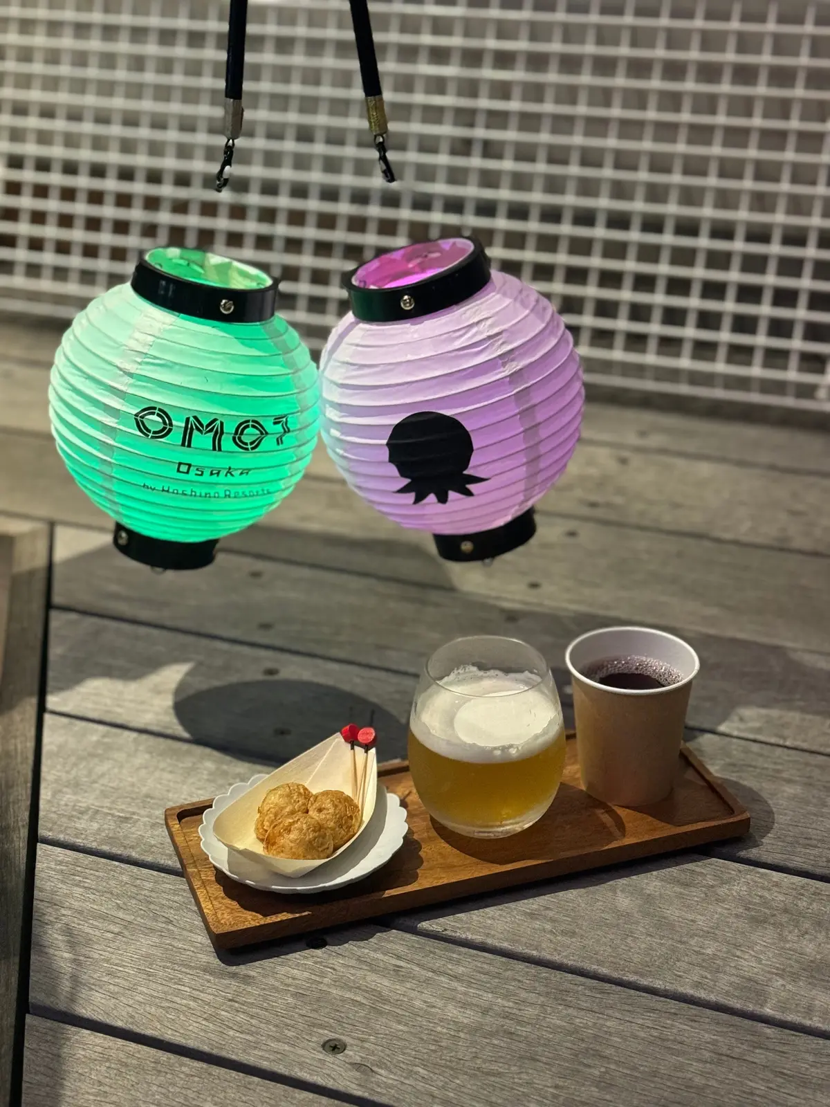 OMO7大阪 無料たこ焼き・ビール