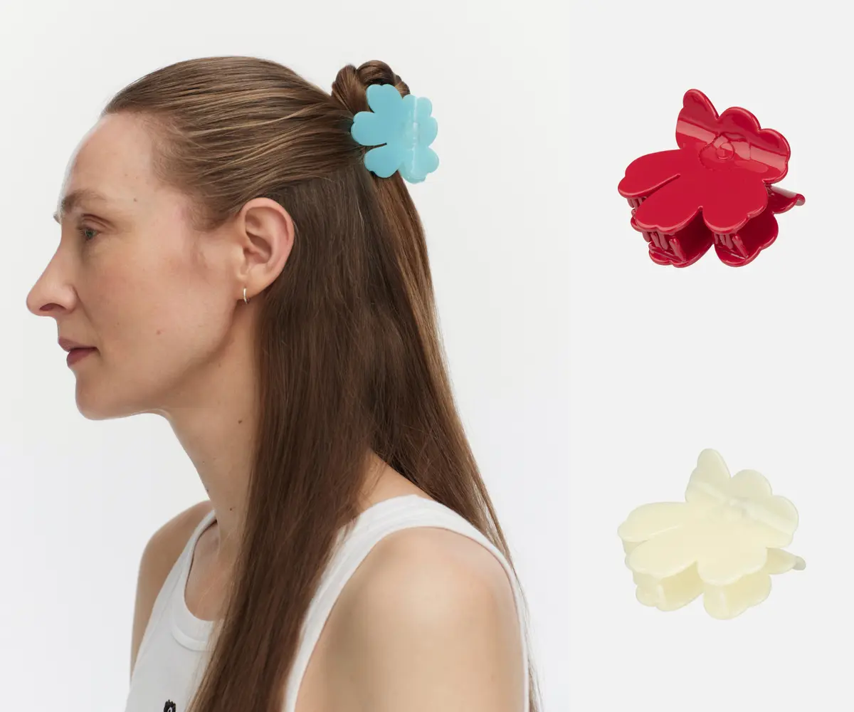 ウニッコ　ヘアクリップ 　マリメッコ