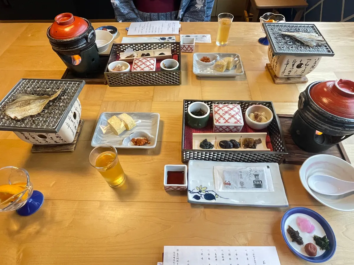 【兵庫県】旅館グルメ～城崎温泉（朝ごはんの画像_1