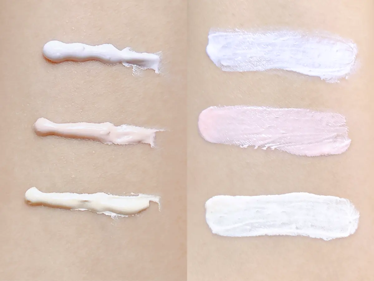 カラーチューニングUV　カラー比較写真