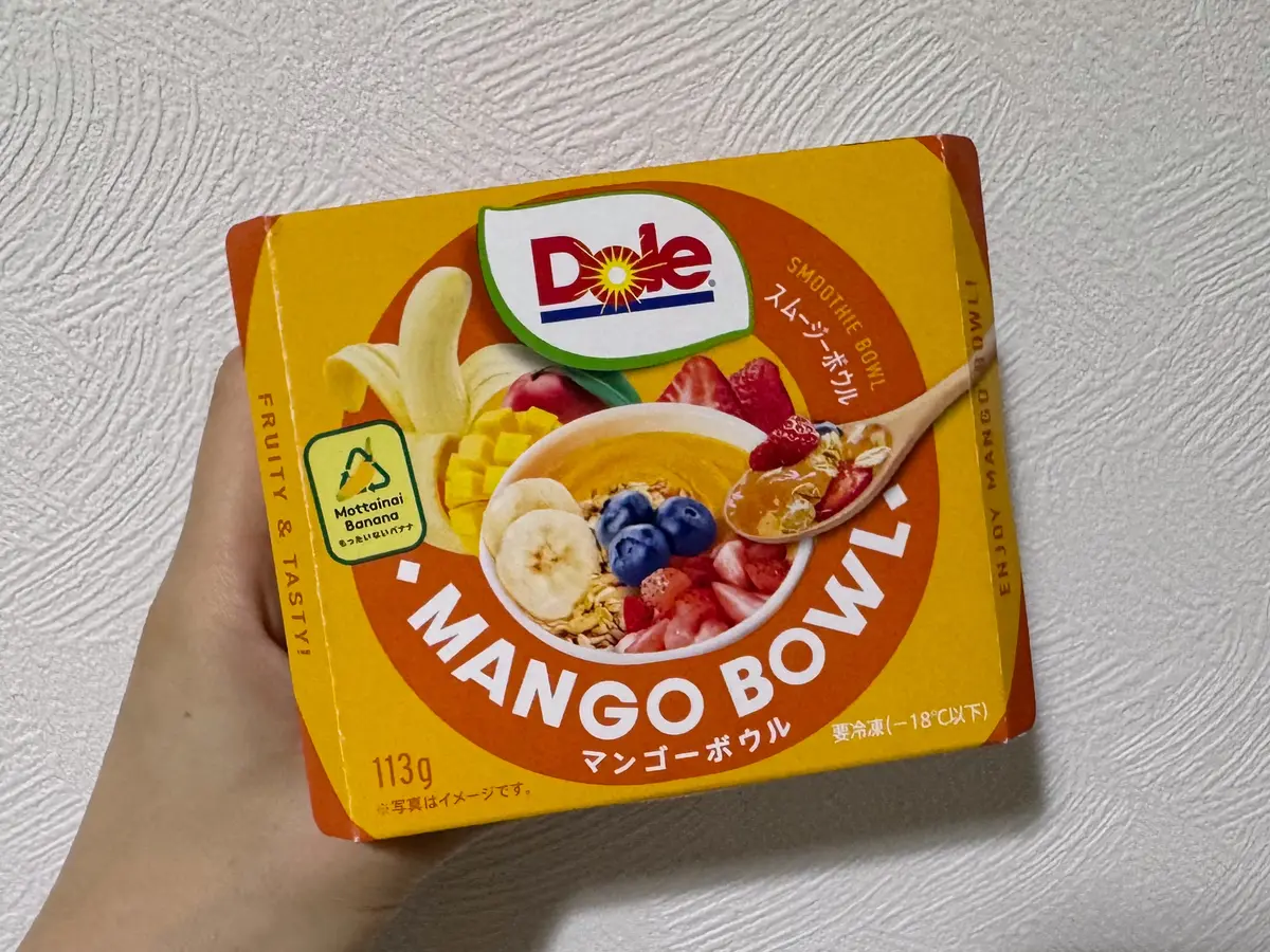 セブンイレブン《Doleスムージーボウル》の新作「マンゴーボウル」