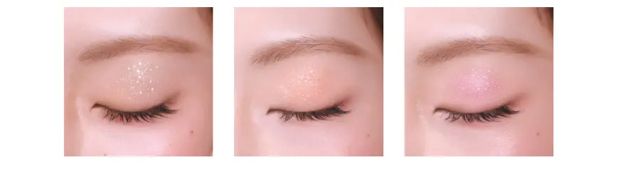 Pyt　ピュット　ニンチグリッター　全色　モデル使用画像　2025夏新色 韓国コスメ LE SSERAFIM ルセラフィム