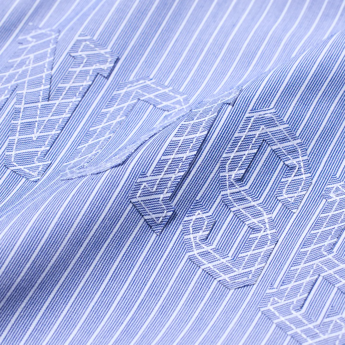 ブロードシャツ　UG　ストライプ