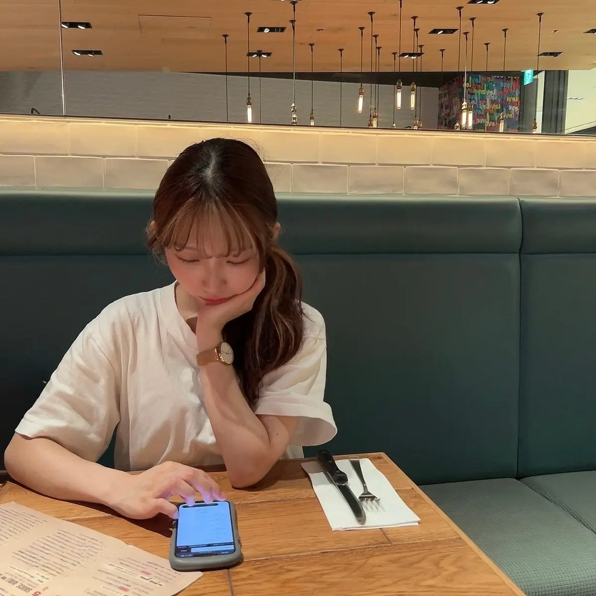 メニューを悩む私