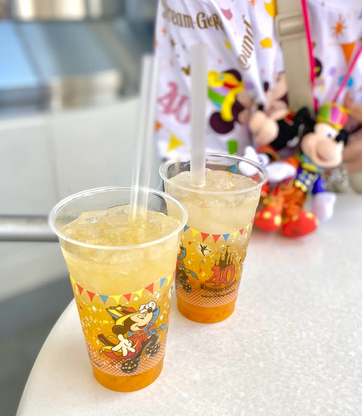 ディズニーランド、シー40周年ドリンクカップ