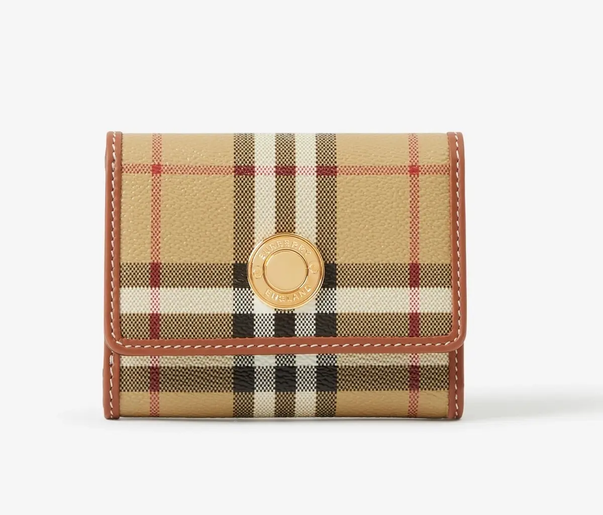 Burberry バーバリー レザー ショルダーウォレット 黒 二つ折り財布 ...