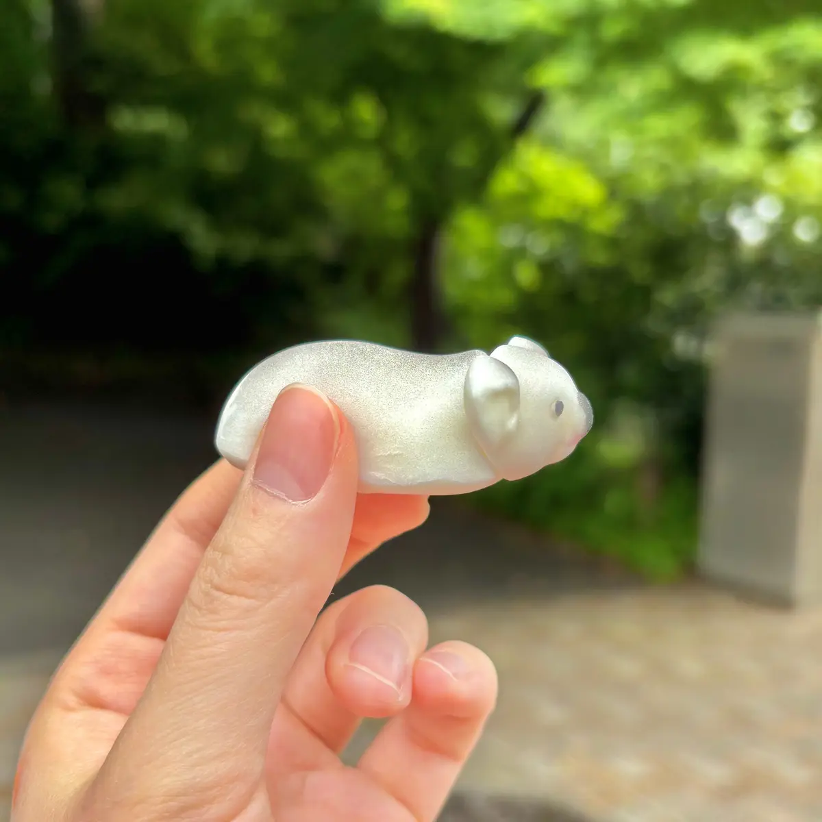 多摩動物公園のコアラ来園40周年記念の限定スイーツ「コアラのおやすみソフト」