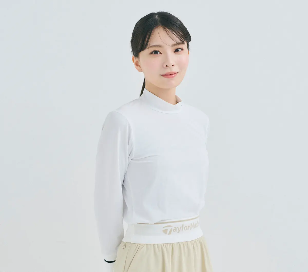 川口ゆりな ゴルフウェア 機能性アイテム