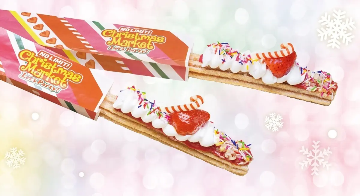 Let's Party（レッツ・パーティ）! クリスマス・ケーキチュリトス 〜ベリー・ストロベリー〜