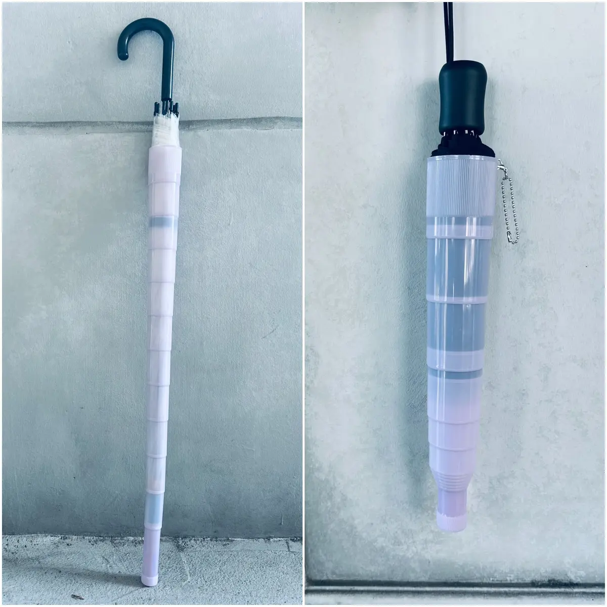 3COINS（スリーコインズ／スリコ）で人気の雨対策グッズ：傘伸縮ケース