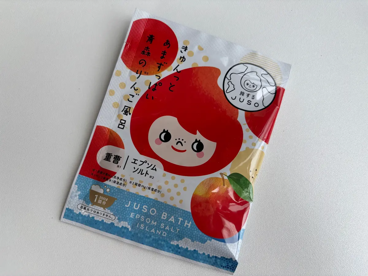 JUSO BATH POWDER りんご