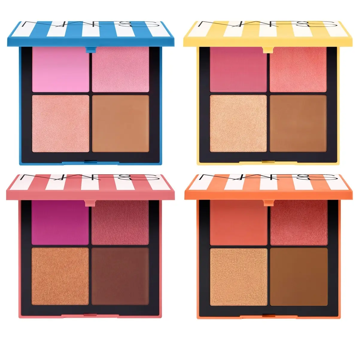 NARS ナーズ ホットエスケープ チークパレット 製品画像 2025夏新色　限定コスメ