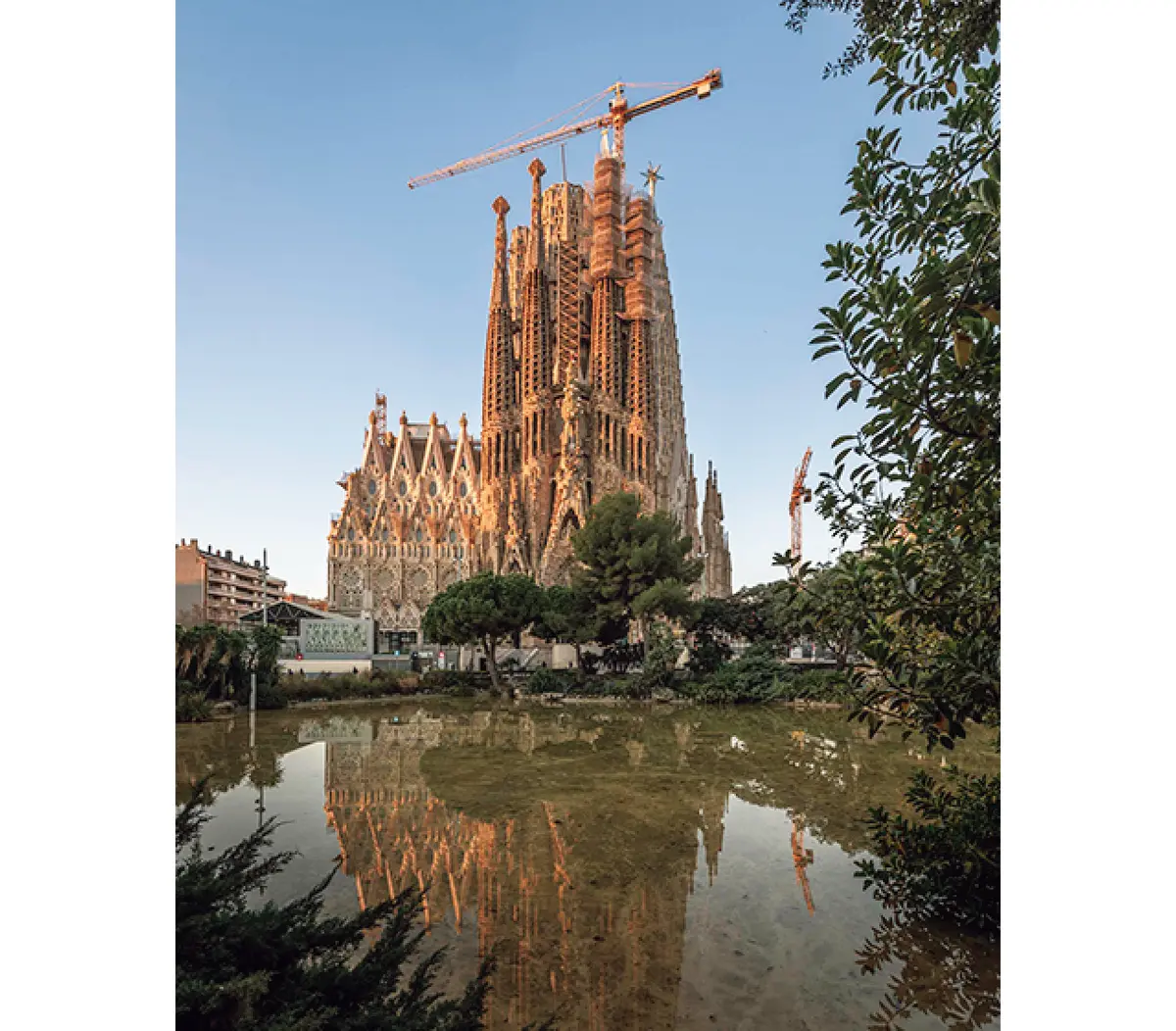 Sagrada Familia Basilica (front side of the Nativity)