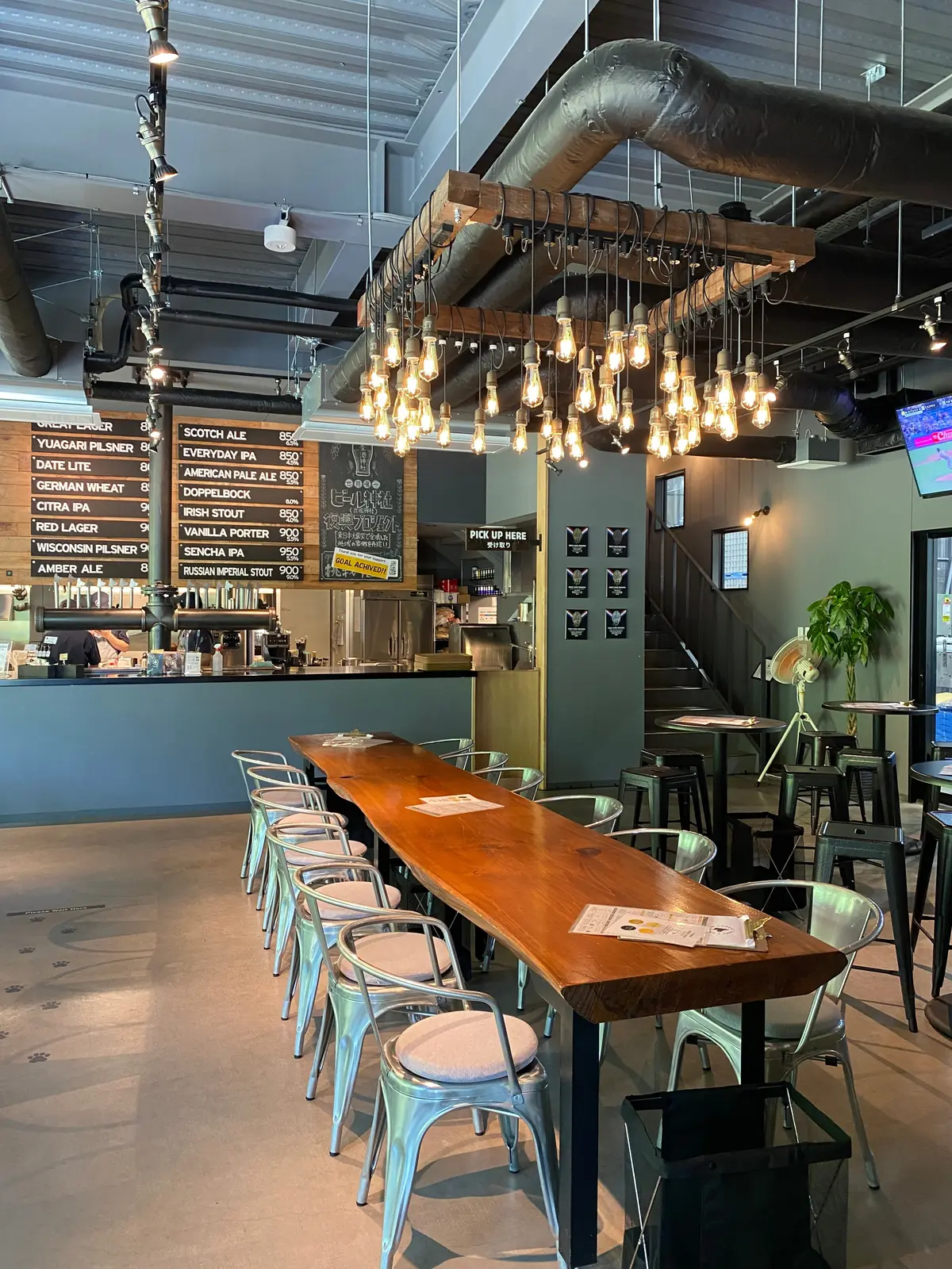 GREAT DANE BREWINGの店内