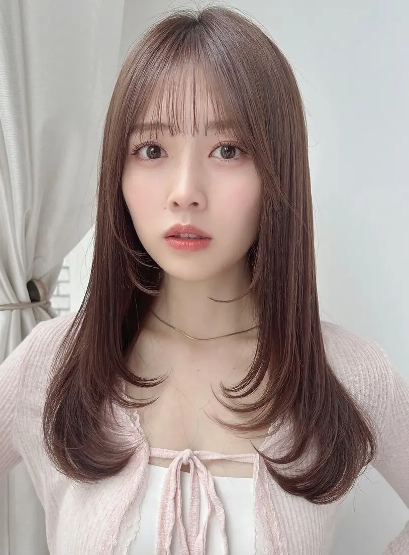 シースルーバング　正面