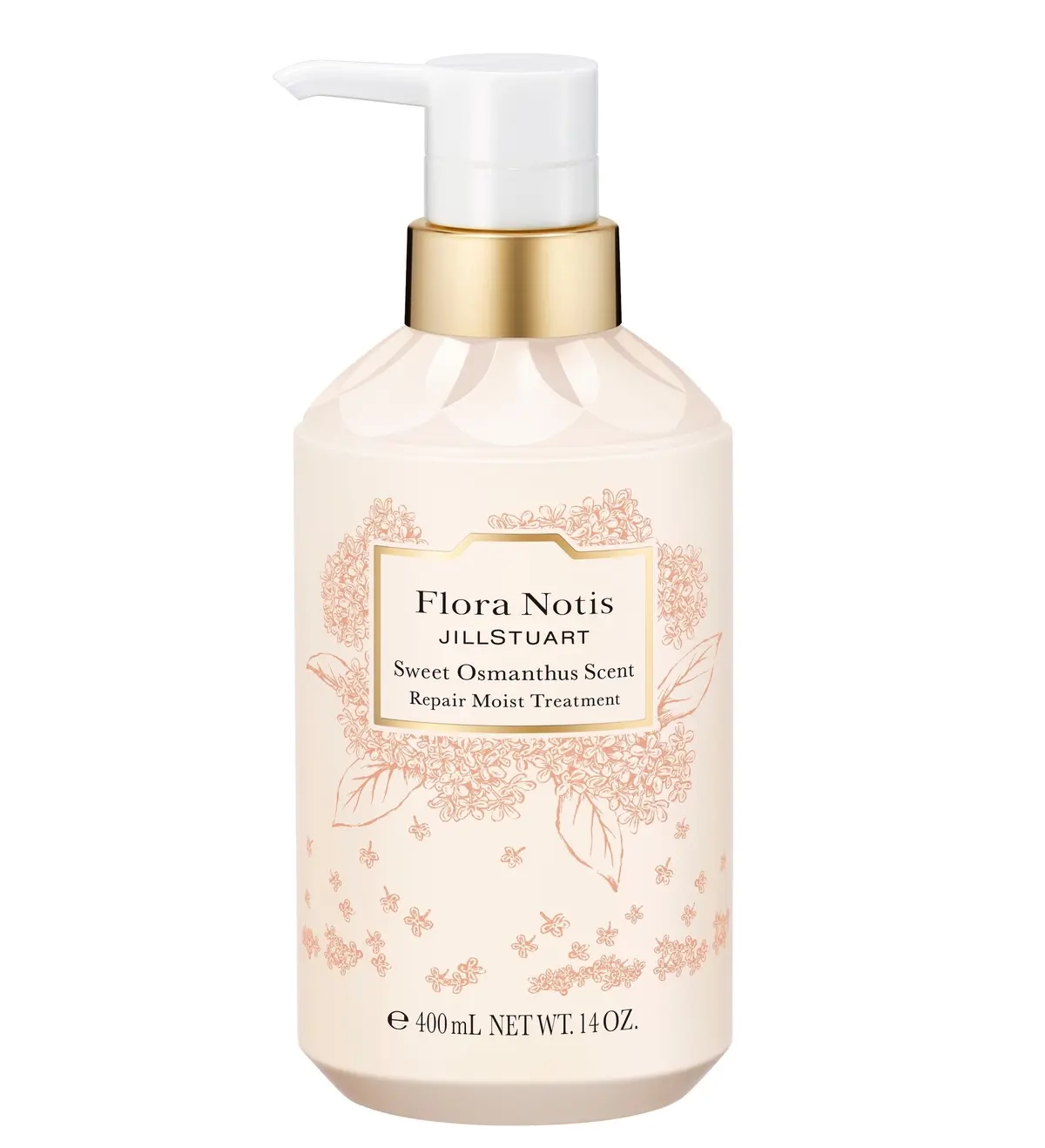 フローラノーティス ジルスチュアート  フローラノーティス ジルスチュアート　スウィートオスマンサス　リペアモイストリートメント 400mL ¥3300 <2025年8月8日（金）限定発売＞