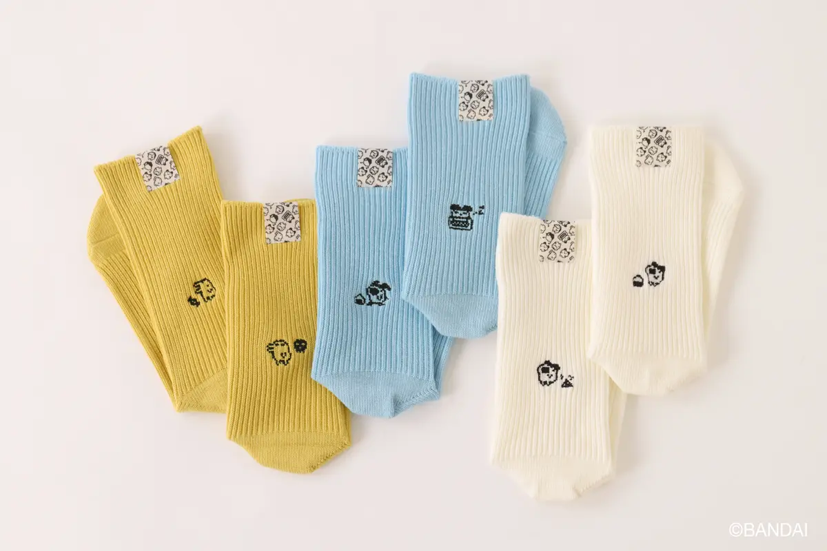 靴下屋　たまごっち　初コラボ