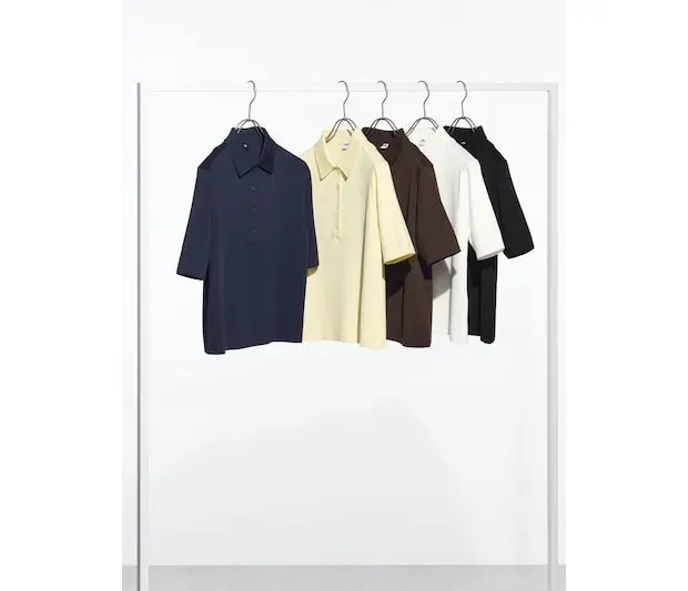 ユニクロ　ポロセーター半袖　カラバリ