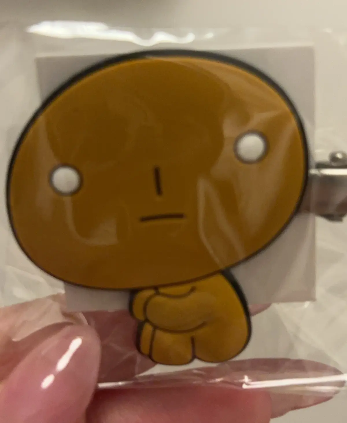 こげぱんのヘアクリップ