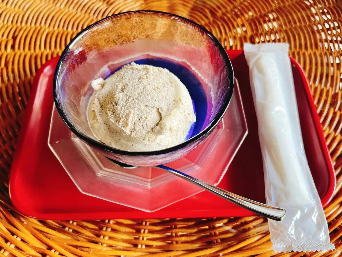 ほうじ茶アイス