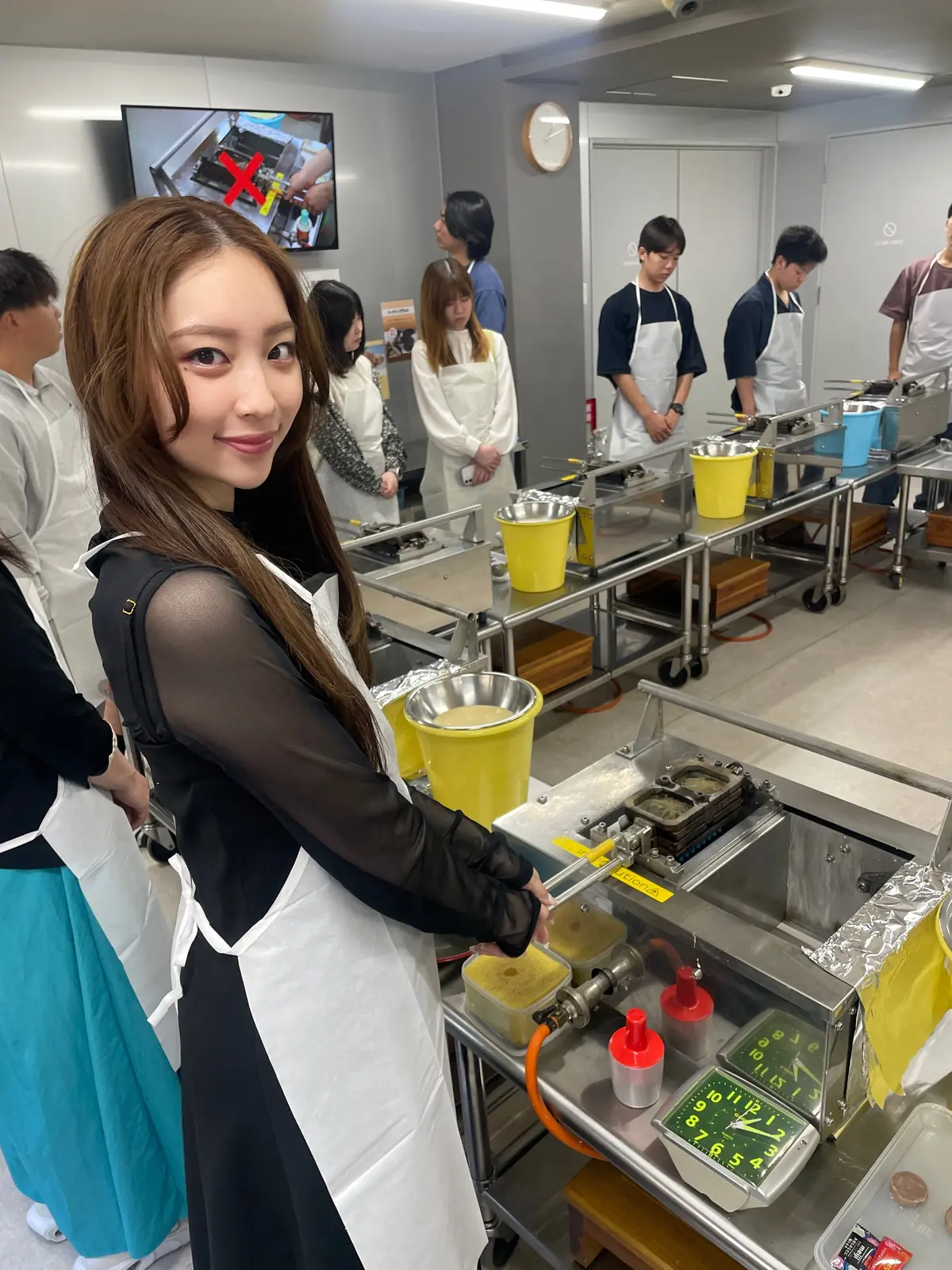 もみじ饅頭作り