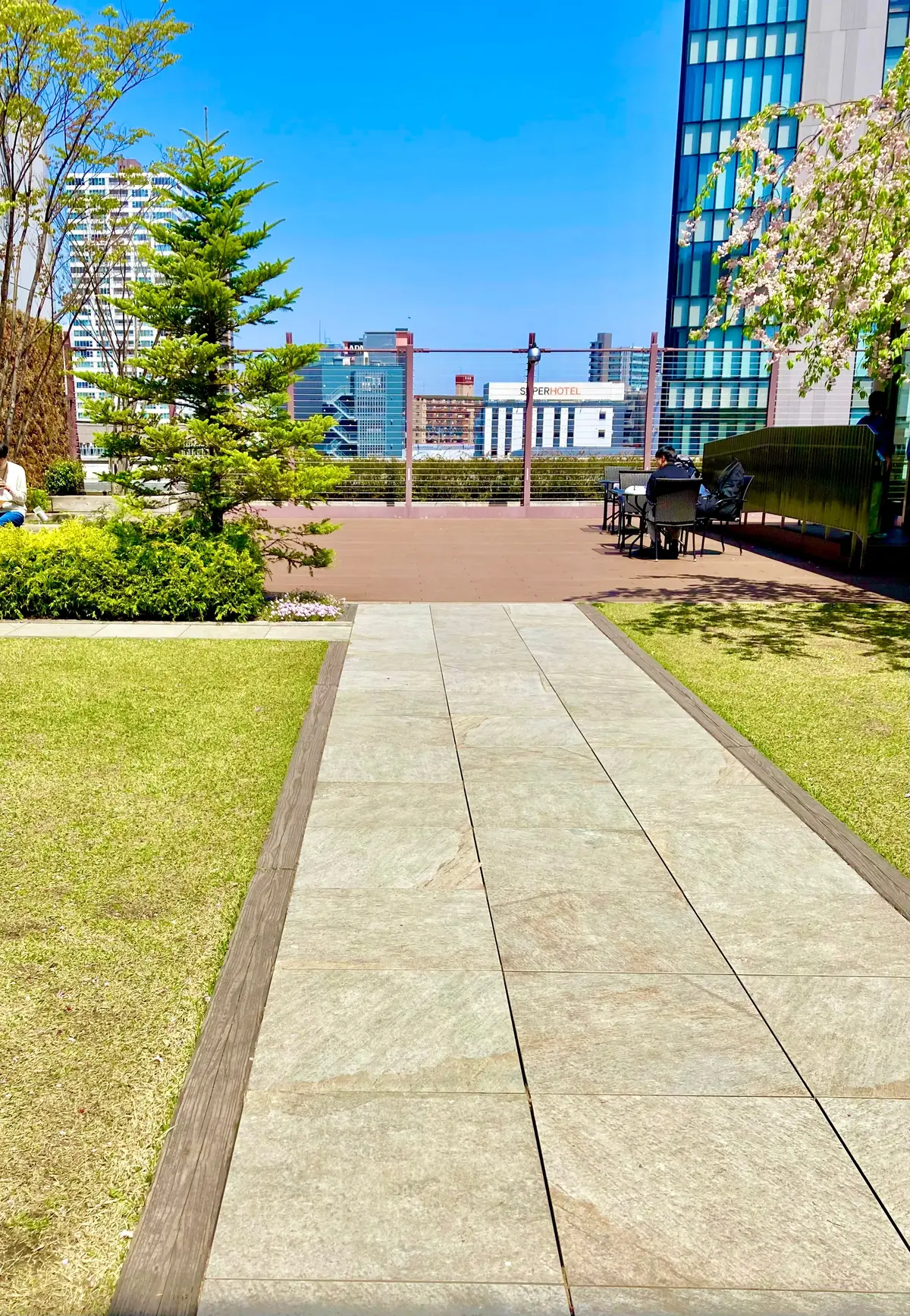 仙台駅　空中庭園　 SKYGARDEN