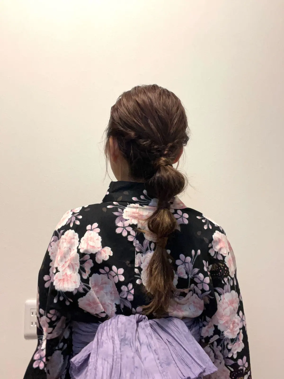 【浴衣 髪型】ロングでも簡単にできるヘアの画像_5