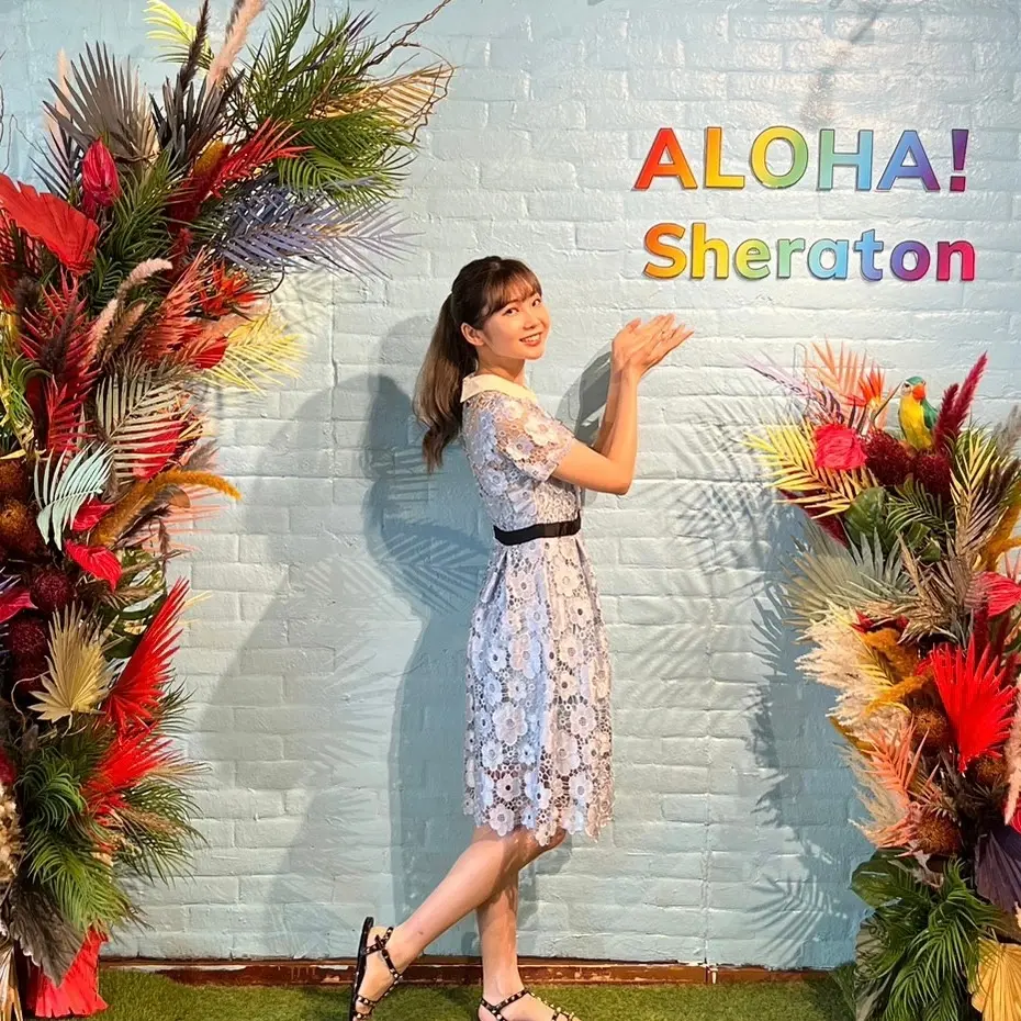 シェラトングランデトーキョーベイ　ALOHA Sheraton ハワイフェア　フォトパネル