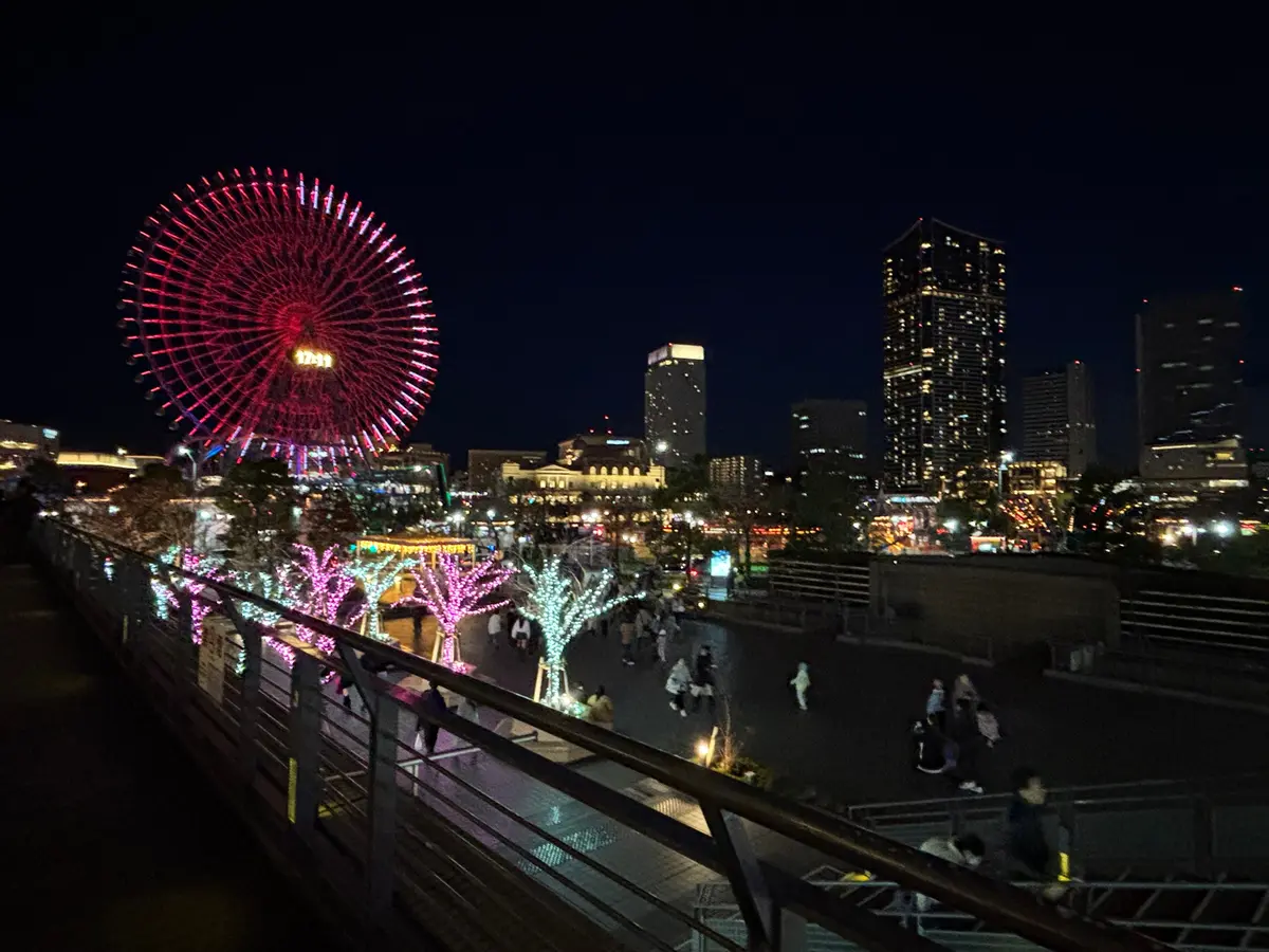 みなとみらいの夜景