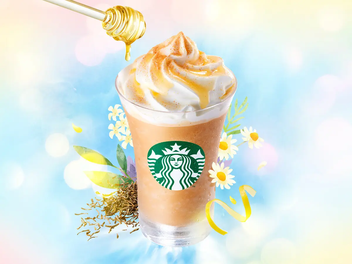 スタバ 新作 アールグレイ ブーケ & ティー フラペチーノ(R)