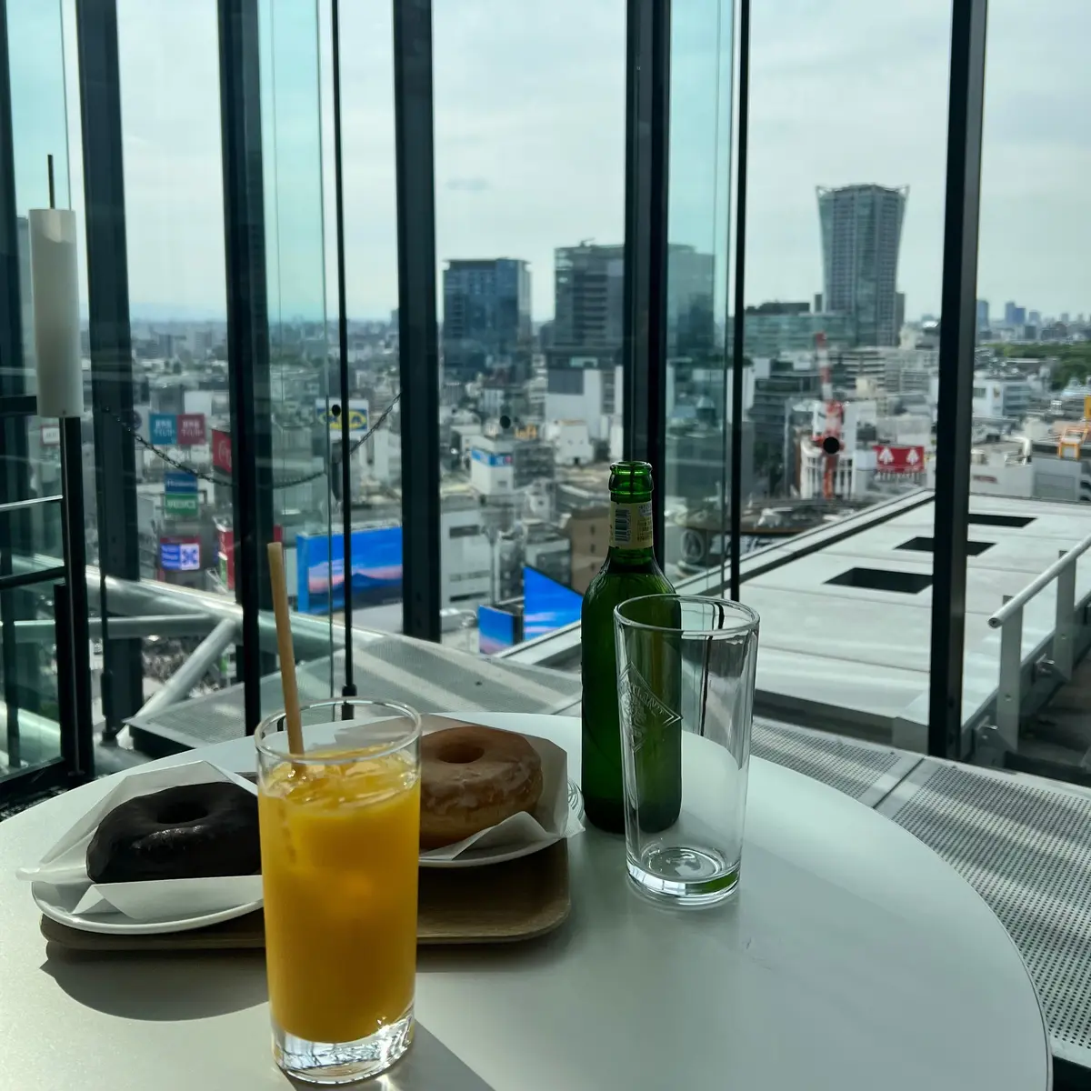 東急シアターオーブからの景色