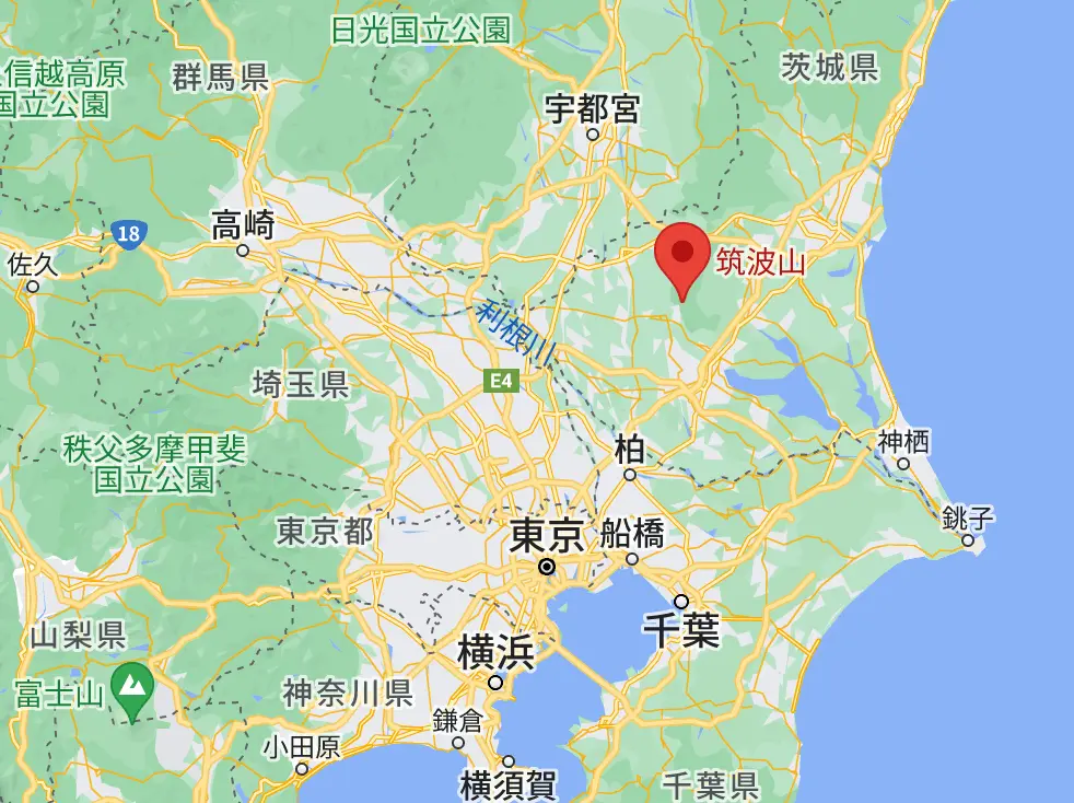 筑波山MAP