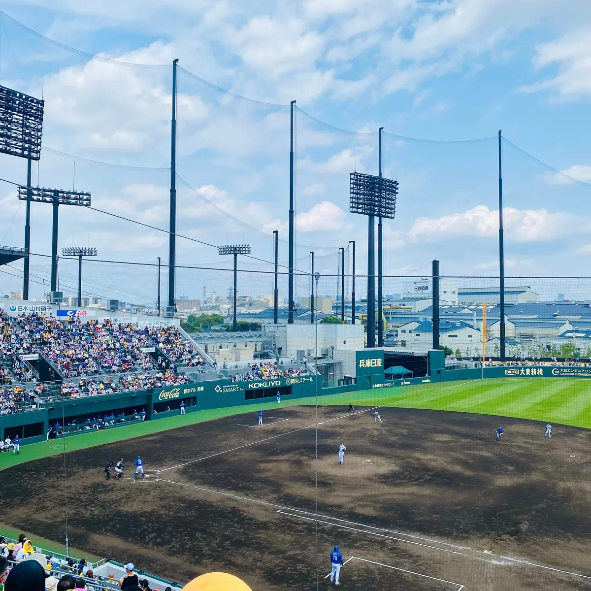 ウエスタン・リーグ公式戦 阪神タイガース vs 中日ドラゴンズ  ドラッグして移動