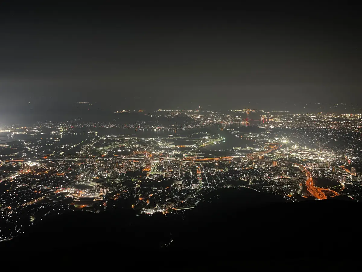 【福岡・北九州市】日本三大夜景@皿倉山の画像_2