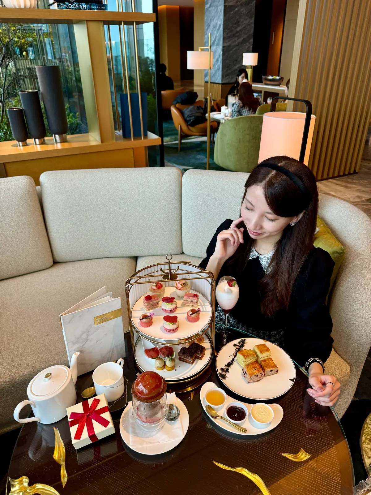 WESTIN横浜のバレンタインアフタヌーンティー