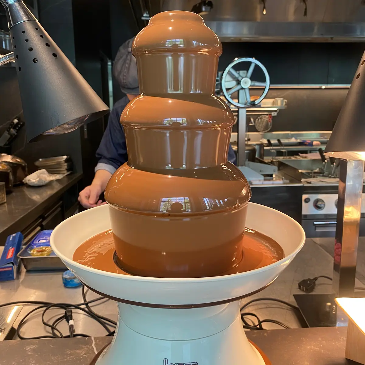 チョコレートフォンデュ