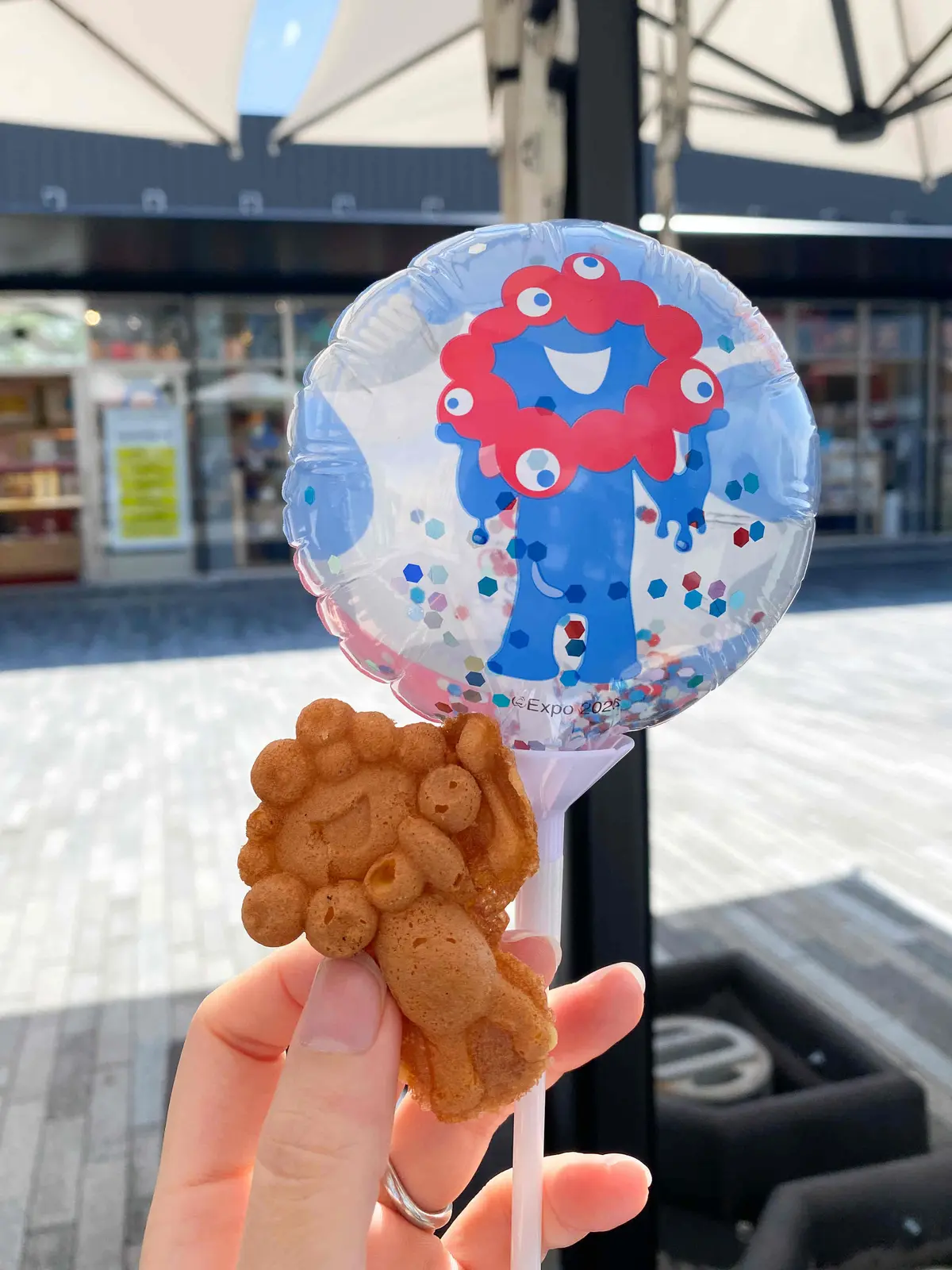 【万博グルメ】話題の『ミャクミャク焼き』の画像_10