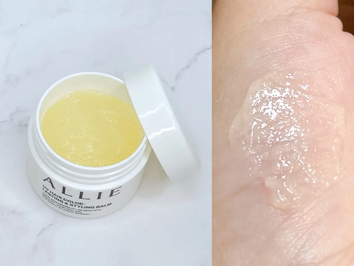 UVヘアカラーロックバーム　テクスチャー