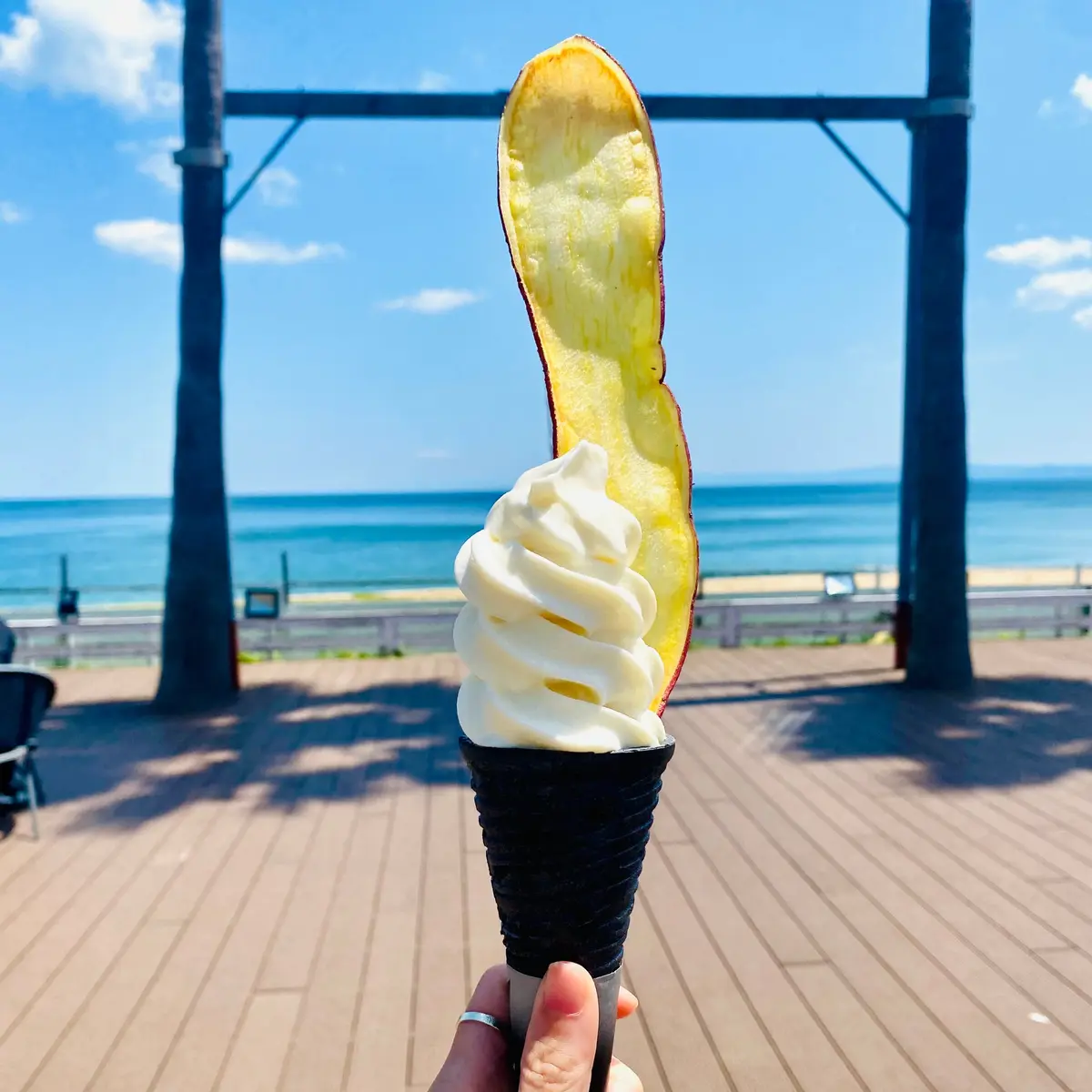 お芋のソフトクリーム