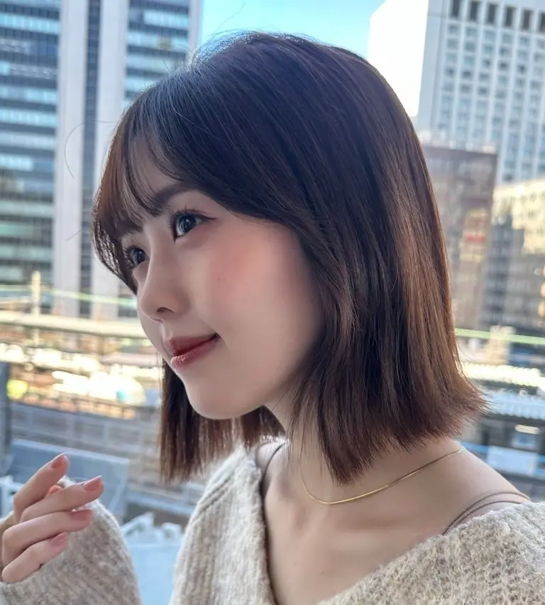 タッセルボブ　サイド