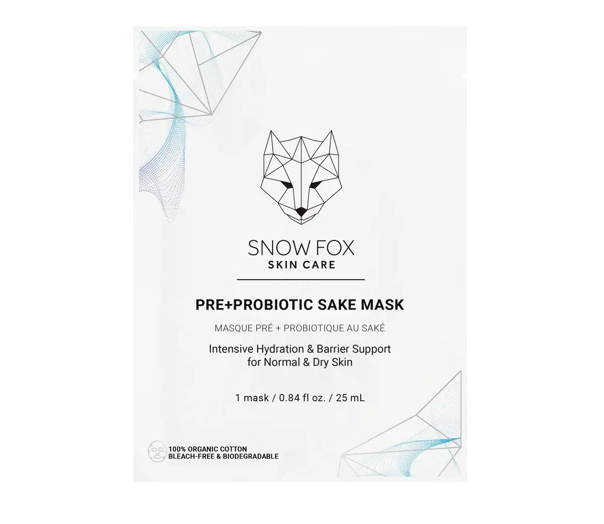  SNOW FOX SKINCARE（スノー フォックス スキンケア） SAKE マスク （1箱5枚入り) 