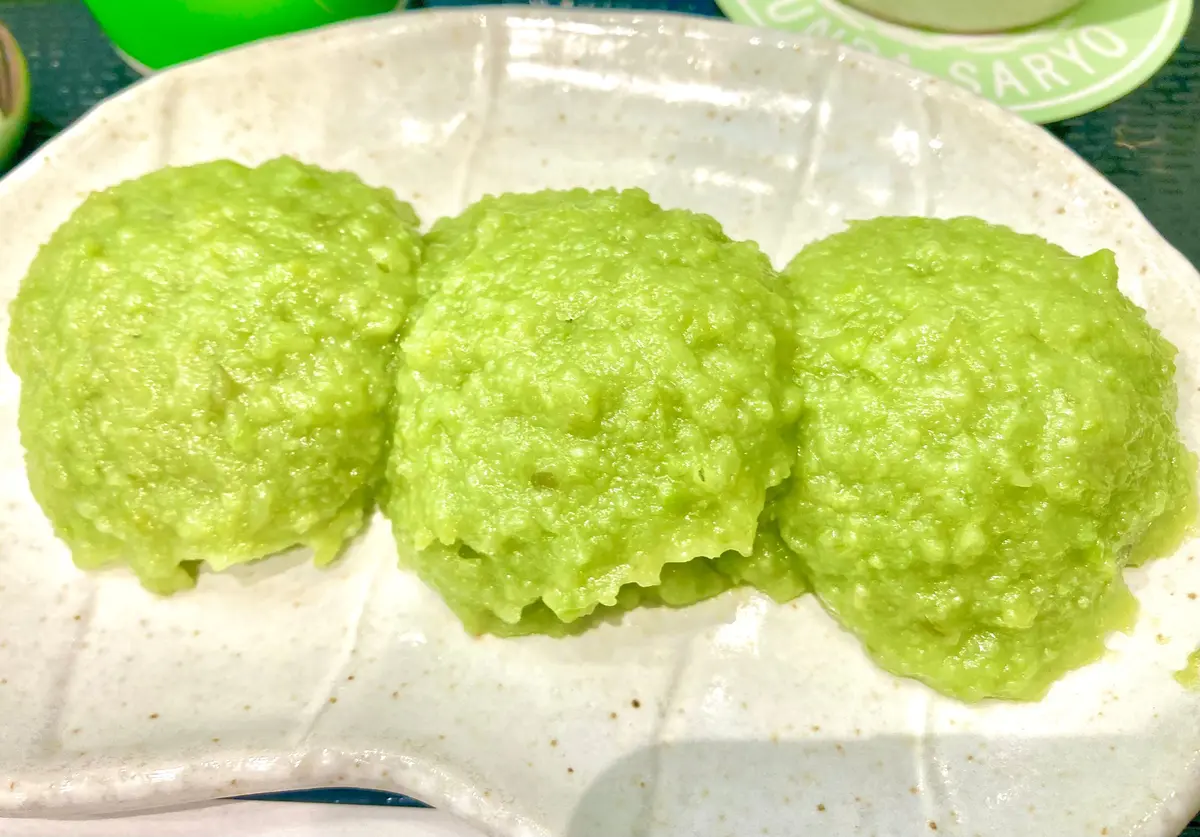 仙台駅　エキナカ　カフェ　ずんだ茶寮　仙台駅ずんだ小径店　ずんだ餅