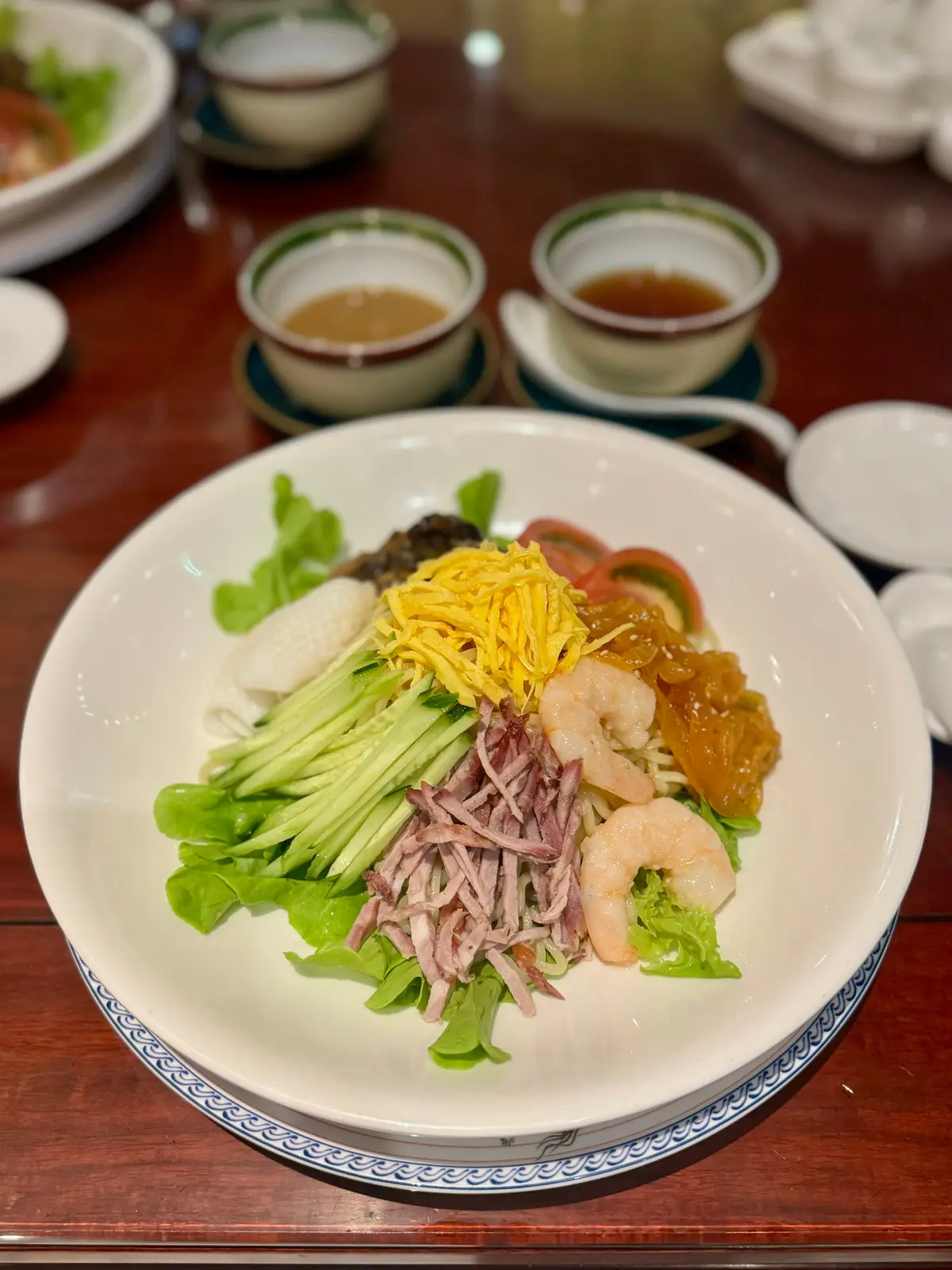 彩り冷やし中華