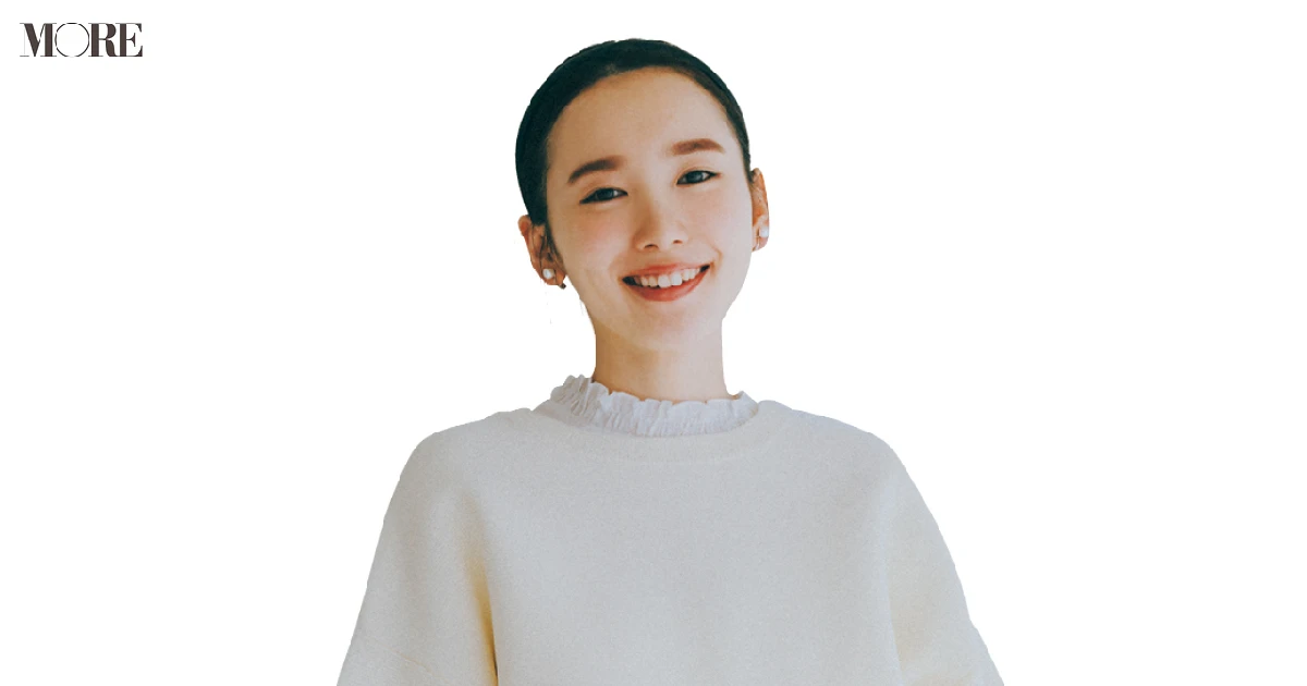 未使用　エポカサイズ40 ワンピース に見える セットアップ ホワイト ワンピース見えセットアップ7選。白のXシルエットはどこから見ても印象