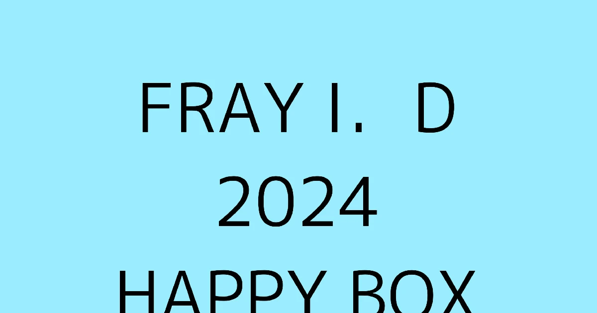 福袋】FRAY I.D2024年HAPPY BOX 中身大公開！早速着てみた！ | MORE